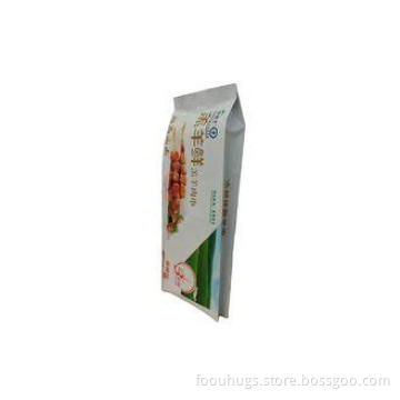 Side Gusseted Frozen Food Packaging Fin Seal Organ Bags For